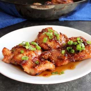 Spicy Teriyaki Broiled Chicken Thighs