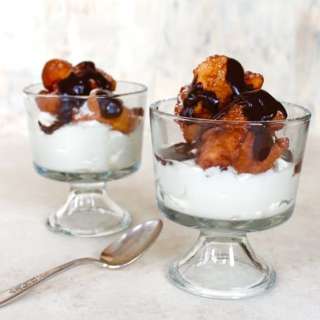 Hanukkah Fritter Sundaes