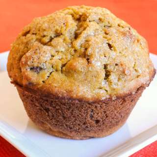Pumpkin, Cranberry, and Pecan Muffins