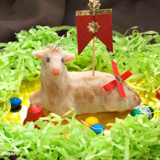 Marzipan Lambs
