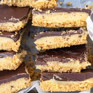 Super Easy Caramel Slice (No Bake)