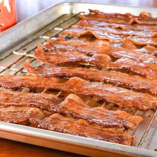 Maple-Roasted Bacon