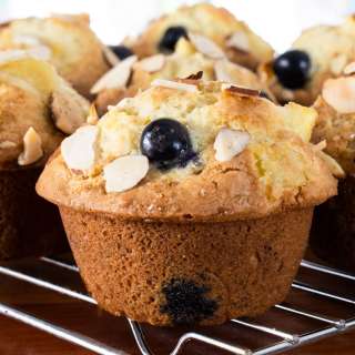Blueberry-Nectarine Muffins