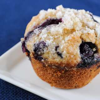 Banana, Blueberry, and Lemon Muffins