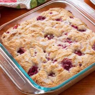 Raspberry Breakfast Cake