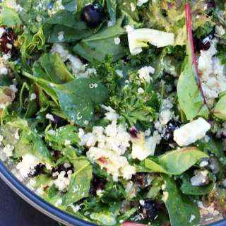 Quinoa Salad with Fennel, Feta and Blueberries