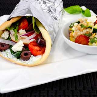 Chicken Gyros with Tzatziki Sauce