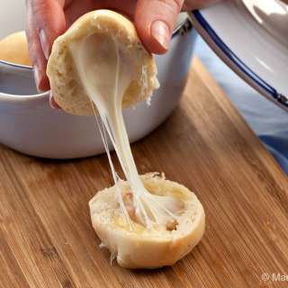 Ham and Cheese Sicilian Brioches