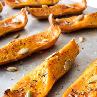 Roasted Honeynut Squash with Brown Butter