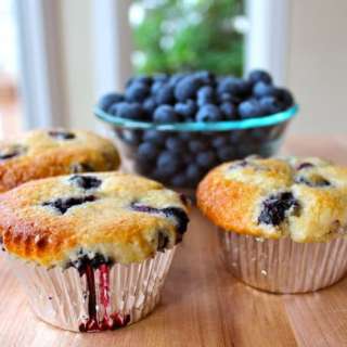 Buttermilk Blueberry Muffins