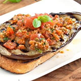 Bruschetta with Eggplant and Matarocco