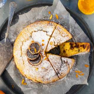 Easy Orange Ricotta Cake (With Chocolate Chips)