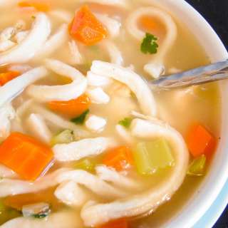 Chicken Noodle Soup With Homemade Noodles