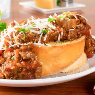 Open Faced Italian Sloppy Joes