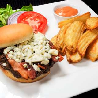 Bacon Blue Cheese Burger