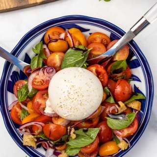 Dreamy Caprese Salad With Burrata