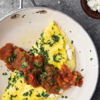 Tomato Chutney Omelette
