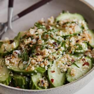 Bulgur Cucumber Salad