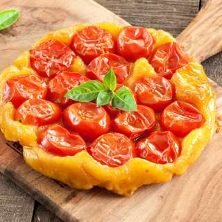 Cherry Tomato Tarte Tatin