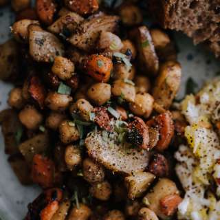 Sunchoke Hash with Tarragon
