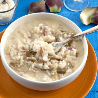Artichoke and Taleggio Risotto