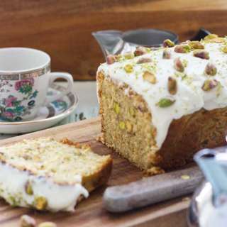 Courgette Cake With Lime And Pistachios