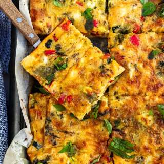 'Magic' Baked Vegetable Frittata