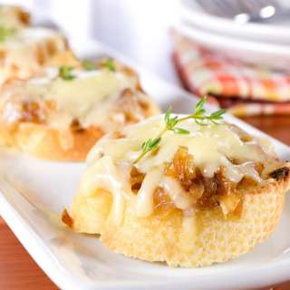 French Onion Crostini