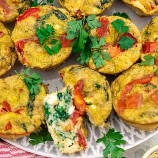 Easy Spinach Egg Muffins
