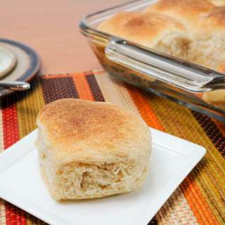 Roasted Garlic Whole Wheat Dinner Rolls