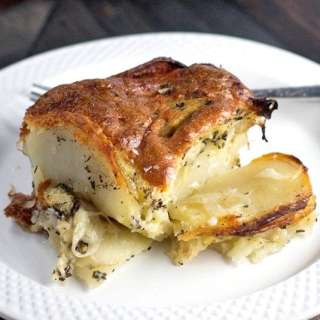 Gluten Free Potato Kugel Gratin
