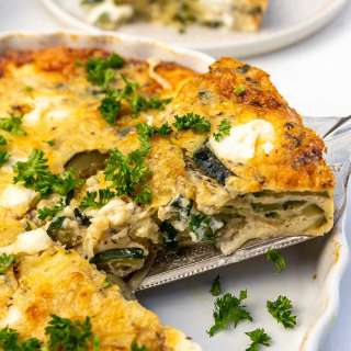 'Magic' Crustless Zucchini Quiche