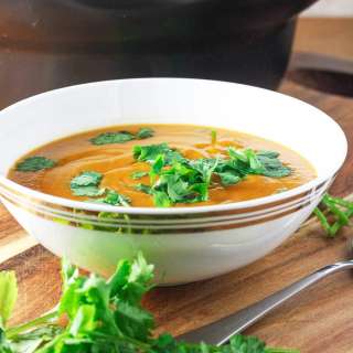Easy Pumpkin Red Lentil Soup