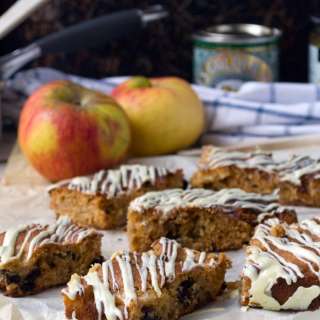 Sticky Apple and Ginger Cake