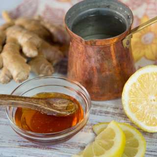 Lemon Ginger Cider Vinegar Infusion