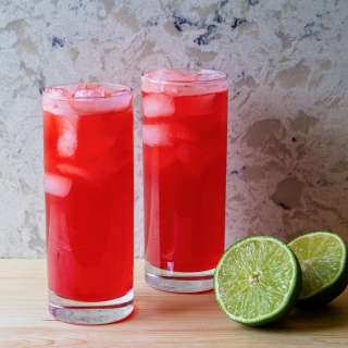 Beer Cocktail with Vodka, Rum and Grenadine