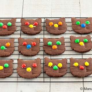 Kitten Chocolate Cookies