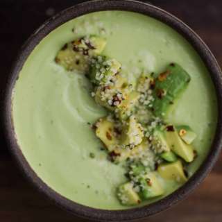 Chilled Cucumber and California Avocado Soup