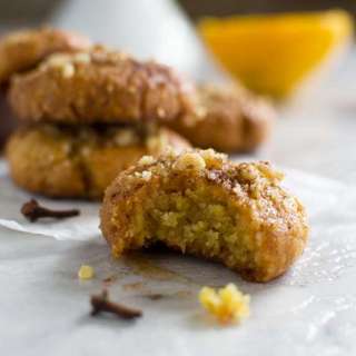 Melomakarona (Greek Christmas Honey Cookies)