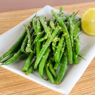 Green Beans with Lemon and Garlic