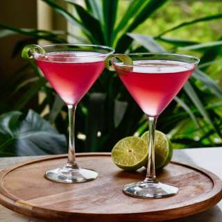 Cranberry Vodka Cosmo Cocktail