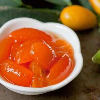 Honey Preserved Kumquats