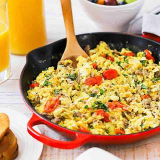 Italian Skillet Scramble