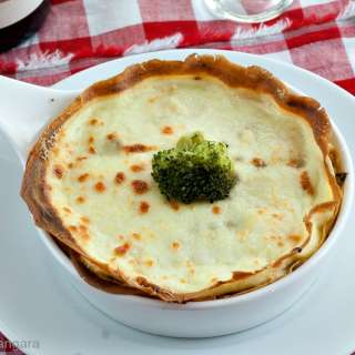 Crespelle Cake with Broccoli