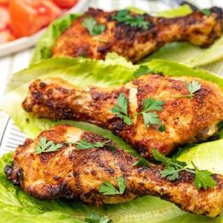 Air Fryer BBQ Chicken Legs (So Easy And Crispy!)