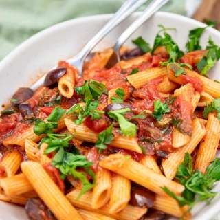 Penne Puttanesca - The Pantry Pasta You'll Want Every Week!