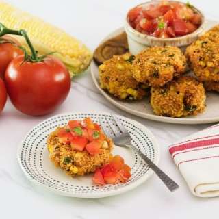 Panko Corn and Pepper Schnitzel