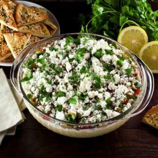 Mediterranean 7 Layer Dip