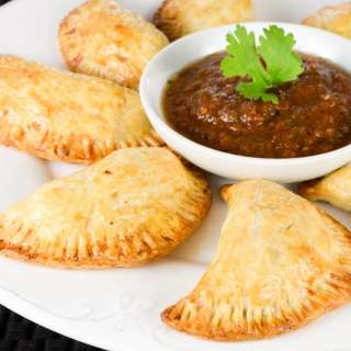 Shredded Beef and Sharp Cheddar Empanadas