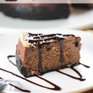 Instant Pot Chocolate Marble Cheesecake